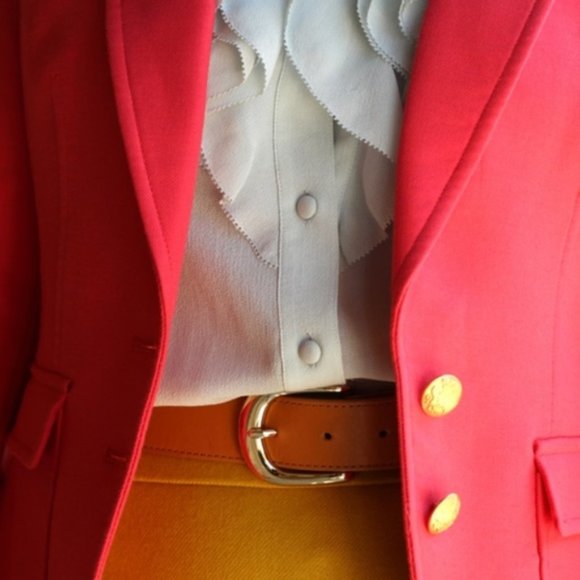 J. Crew Jackets & Blazers - J. CREW Schoolboy Blazer Wool Flannel Flame {I20}
